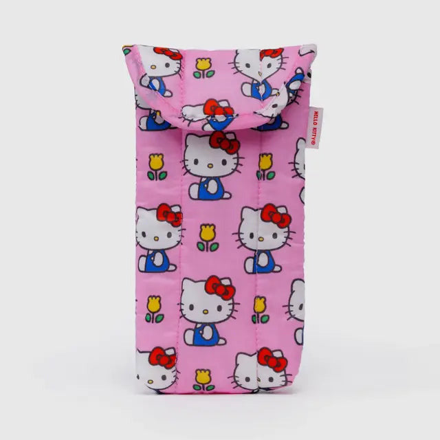Puffy Glasses Sleeve- Hello Kitty Pink - Tigertree