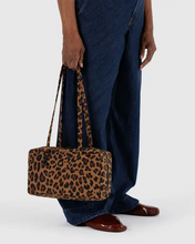 Load image into Gallery viewer, Nylon Bowler Bag- Leopard
