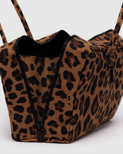 Load image into Gallery viewer, Nylon Bowler Bag- Leopard
