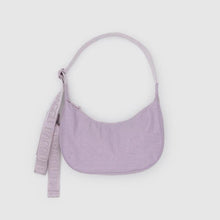 Load image into Gallery viewer, Small Nylon Crescent Bag- Dusty Pink
