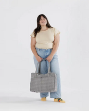 Load image into Gallery viewer, Cloud Carry-On- Black &amp; White Gingham
