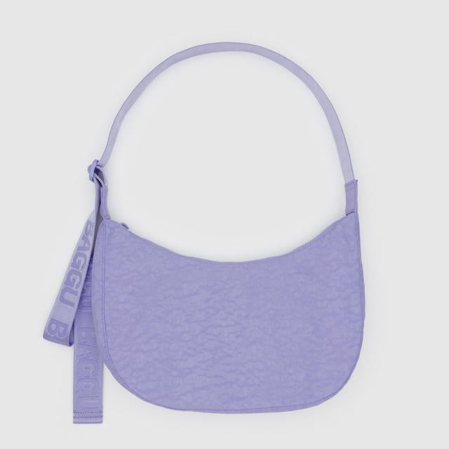 Medium Nylon Crescent Bag- Wisteria - Tigertree
