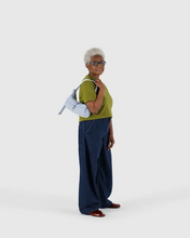 Load image into Gallery viewer, Cargo Shoulder Bag- Light Blue Gingham
