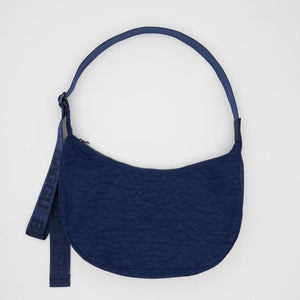 Medium Nylon Crescent Bag - Navy - Tigertree