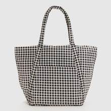 Load image into Gallery viewer, Cloud Bag - Black &amp; White Gingham - Tigertree
