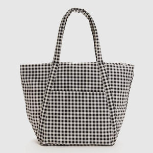 Cloud Bag - Black & White Gingham - Tigertree