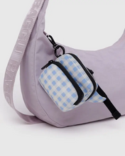 Load image into Gallery viewer, Fanny Pack Charm- Light Blue Gingham
