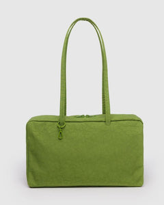 Medium Nylon Bowler Bag- Green Juice