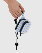 Load image into Gallery viewer, Fanny Pack Charm- Light Blue Gingham
