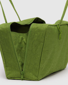 Medium Nylon Bowler Bag- Green Juice