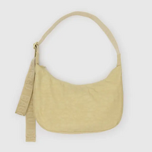 Load image into Gallery viewer, Medium Nylon Crescent Bag- Butter
