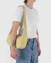 Load image into Gallery viewer, Medium Nylon Crescent Bag- Butter
