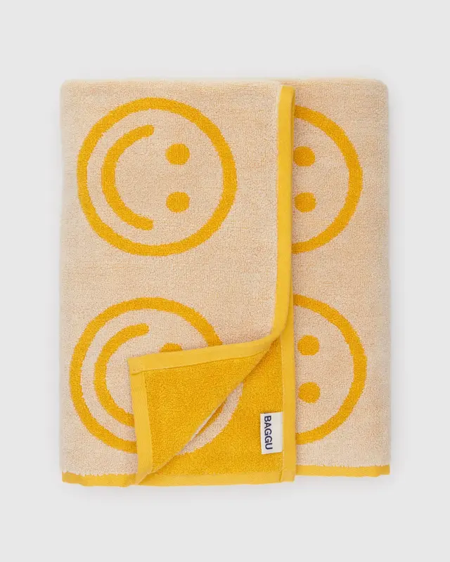 Bath Towel-  Happy Marigold