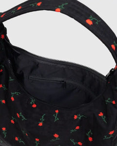 Nylon Shoulder Bag- Painted Wildflower - Tigertree