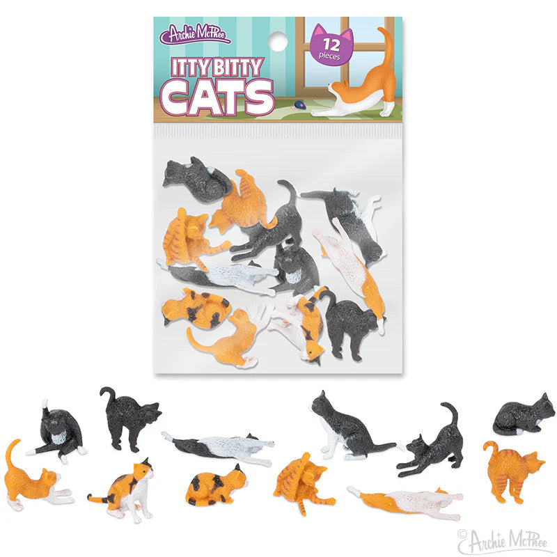 Itty Bitty Cats - Set of 12