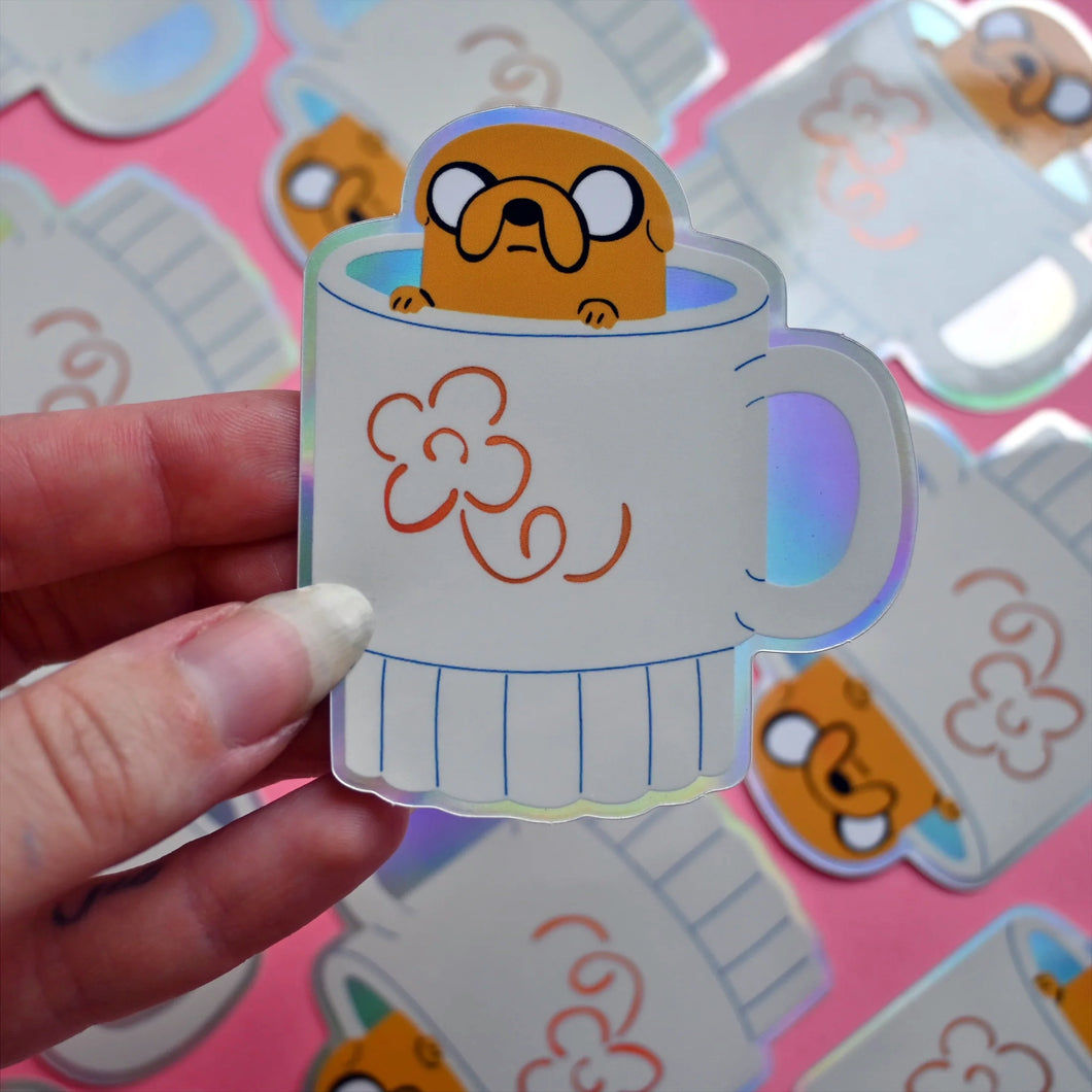 Jake's Mug Sticker