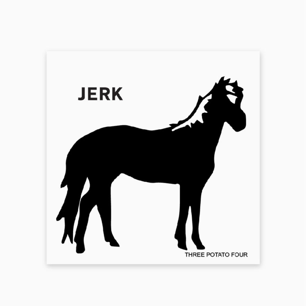 Jerk Horse Sticker