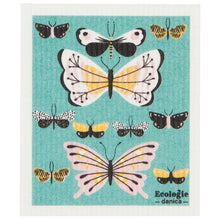 Load image into Gallery viewer, Swedish Dish Cloth - Butterflies
