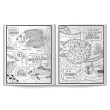 Load image into Gallery viewer, Judgy Fish Coloring Book
