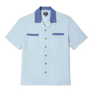 Lafayette S/S Woven - Blue Aura