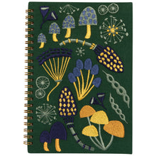 Load image into Gallery viewer, Wildgrove Embroidered Notebook - Tigertree
