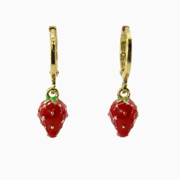 Lil' Strawberry Earrings - Tigertree