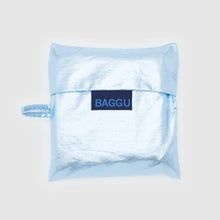 Load image into Gallery viewer, Standard Baggu - Metallic Light Blue
