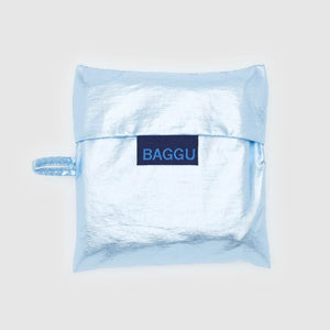 Standard Baggu - Metallic Light Blue