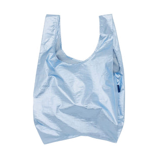 Standard Baggu - Metallic Light Blue