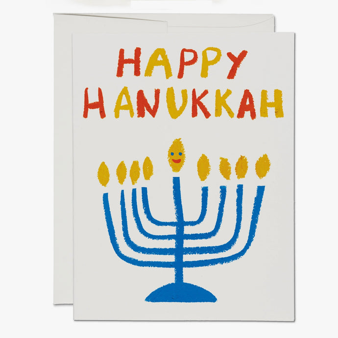 Happy Menorah Card - Tigertree