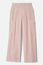 Load image into Gallery viewer, Chalk Pink Mercer Wide Leg Trouser
