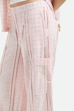 Load image into Gallery viewer, Chalk Pink Mercer Wide Leg Trouser
