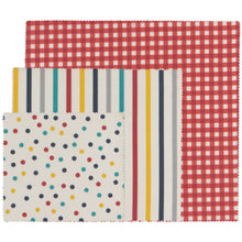 Load image into Gallery viewer, Beeswax Wrap Set - Gingham/Dot - Tigertree
