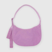 Load image into Gallery viewer, Medium Nylon Crescent Bag - Peony
