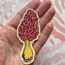 Load image into Gallery viewer, Morel Mushroom Sticker
