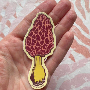 Morel Mushroom Sticker