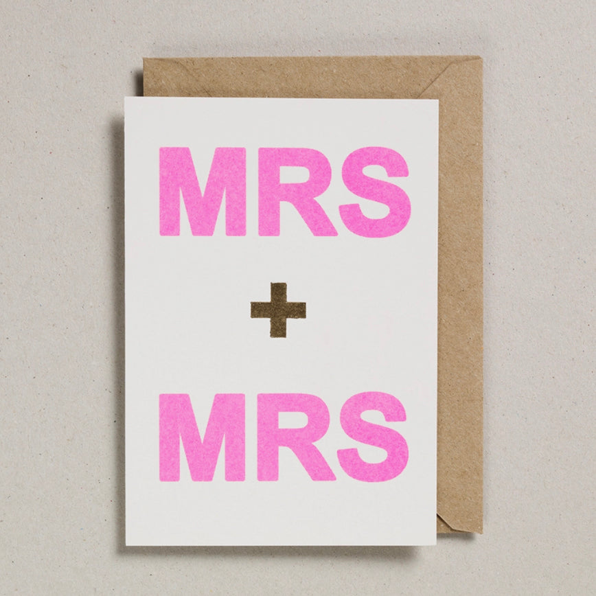 Mrs. + Mrs. Card - Tigertree