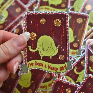 Nasty Girl Sticker - Tigertree
