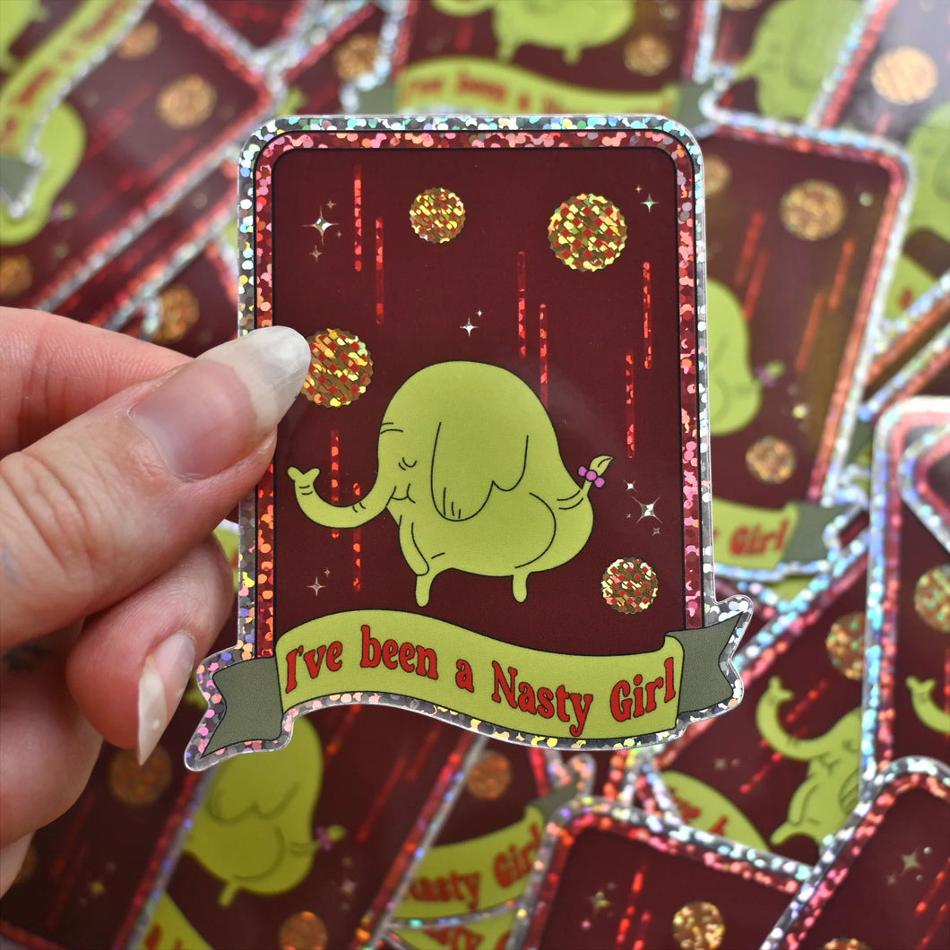 Nasty Girl Sticker - Tigertree