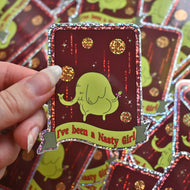Nasty Girl Sticker - Tigertree