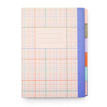Load image into Gallery viewer, Divider Notebook with Ruler - Tigertree
