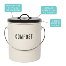 Load image into Gallery viewer, Compost Bin - Vintage - Tigertree
