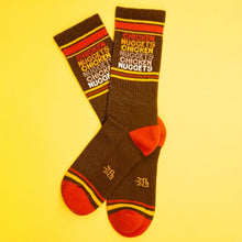 Load image into Gallery viewer, Chicken Nuggets Gym Crew Socks - Tigertree
