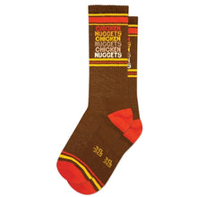 Load image into Gallery viewer, Chicken Nuggets Gym Crew Socks - Tigertree
