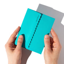 Load image into Gallery viewer, Oat Milk Thank You Risograph Card
