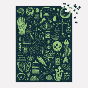 Occult & Curious Glow in the Dark Puzzle - Tigertree