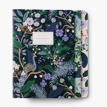 Load image into Gallery viewer, Peacock Stitched Notebook Set - Tigertree
