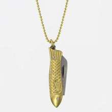 Load image into Gallery viewer, Fish Knife Necklace - Tigertree
