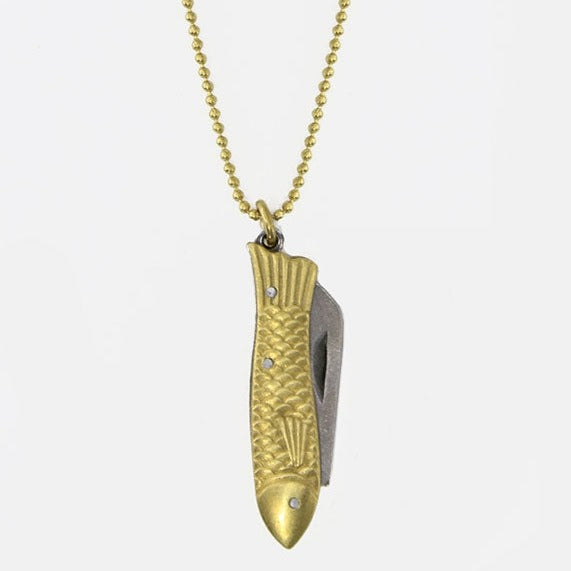 Fish Knife Necklace - Tigertree
