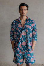 Load image into Gallery viewer, Pichola Handblock Printed Cotton Shirt
